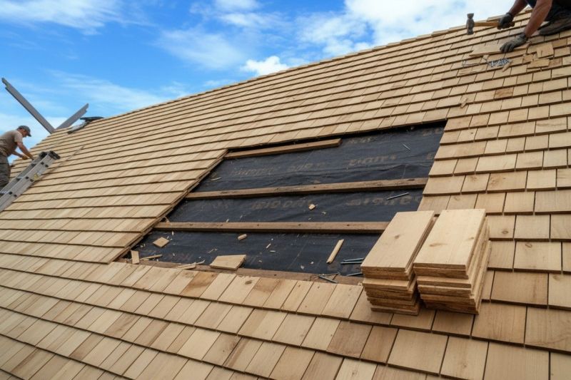 Shake Shingle Repair